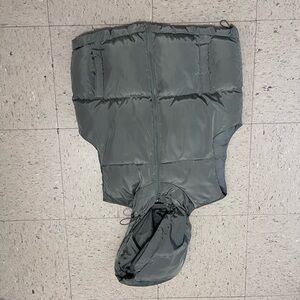 Women's Gray Puffer Vest